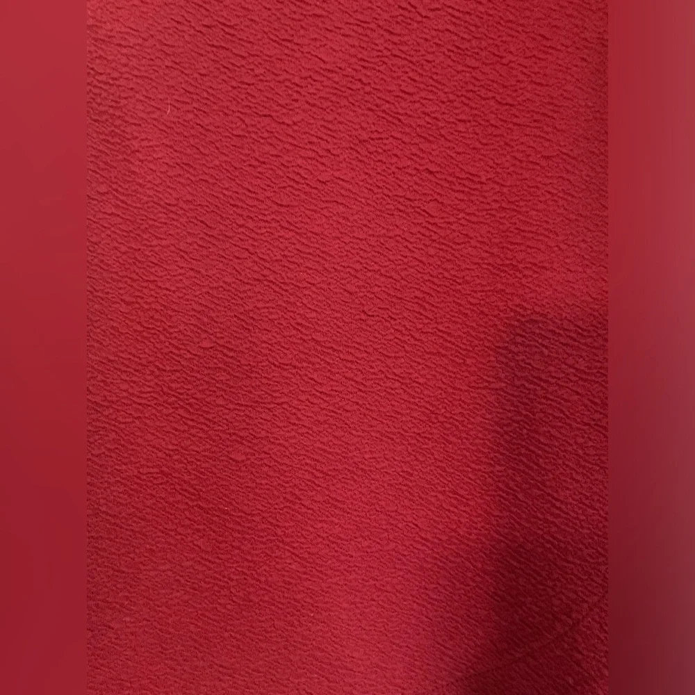 Anthropologie Maeve Asymmetrical Skirt in Rich Red - Picture 4 of 7